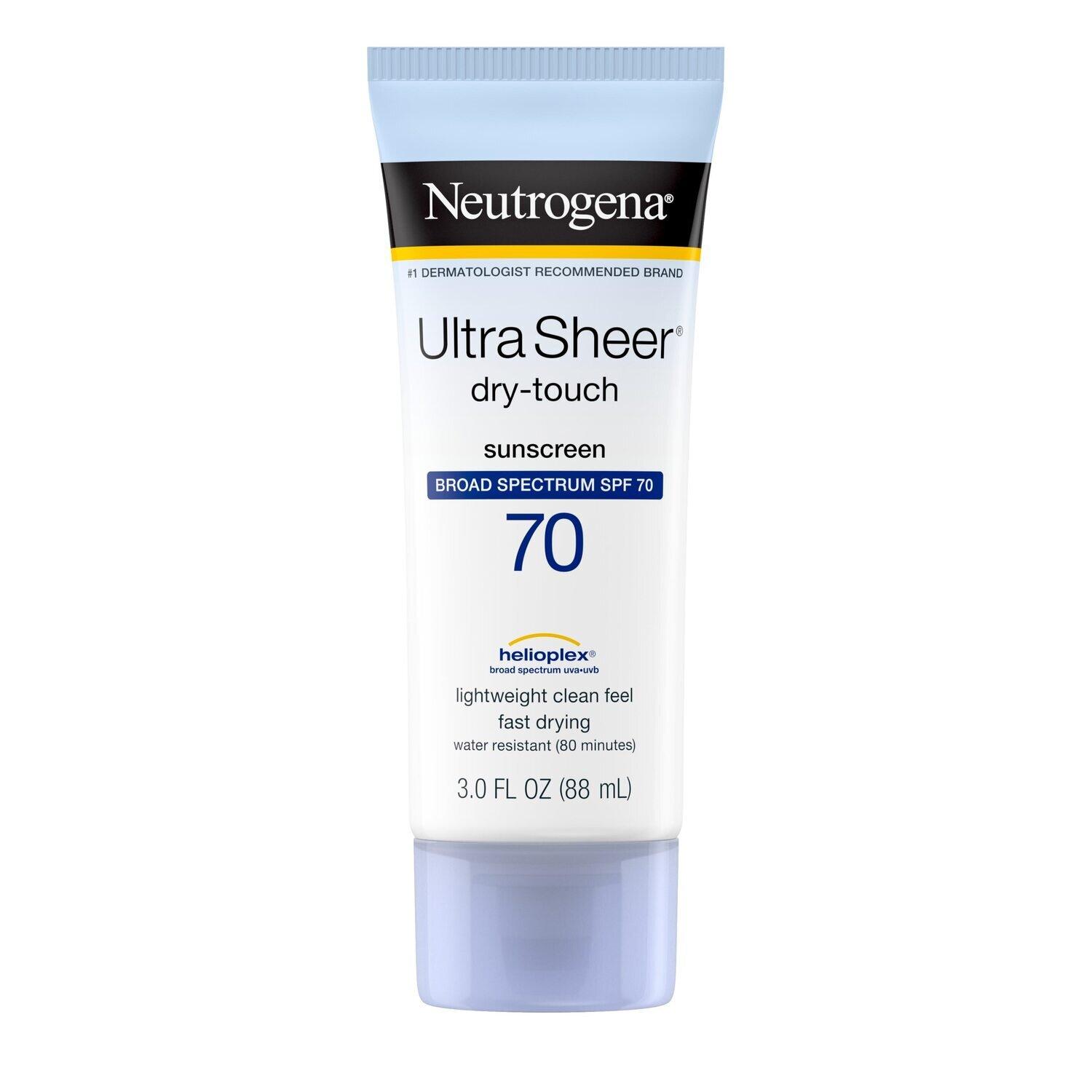 Neutrogena Ultra Sheer SPF 70
