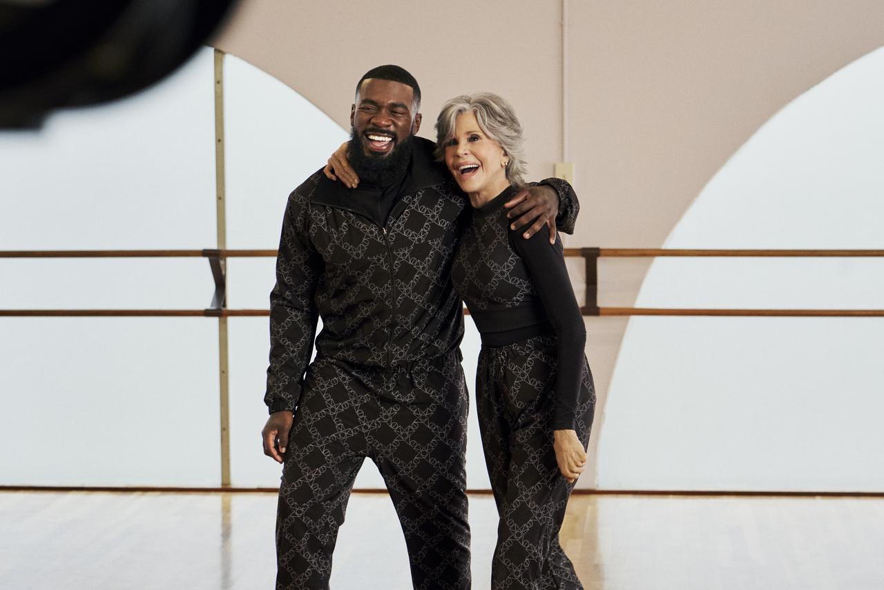 Nová značka sportovního oblečení H&M MOVE vyzýváspolu s Jane Fonda a JaQuelem Knightem celý svět kpohybu
