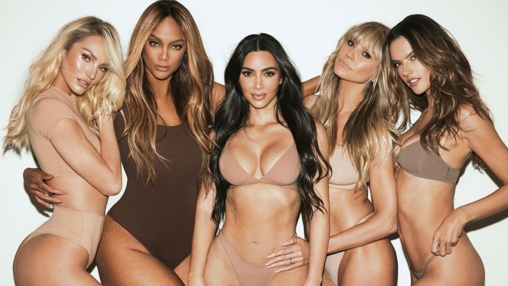 Kim Kardashian spojila supermodelky pre novú kampaň SKIMS