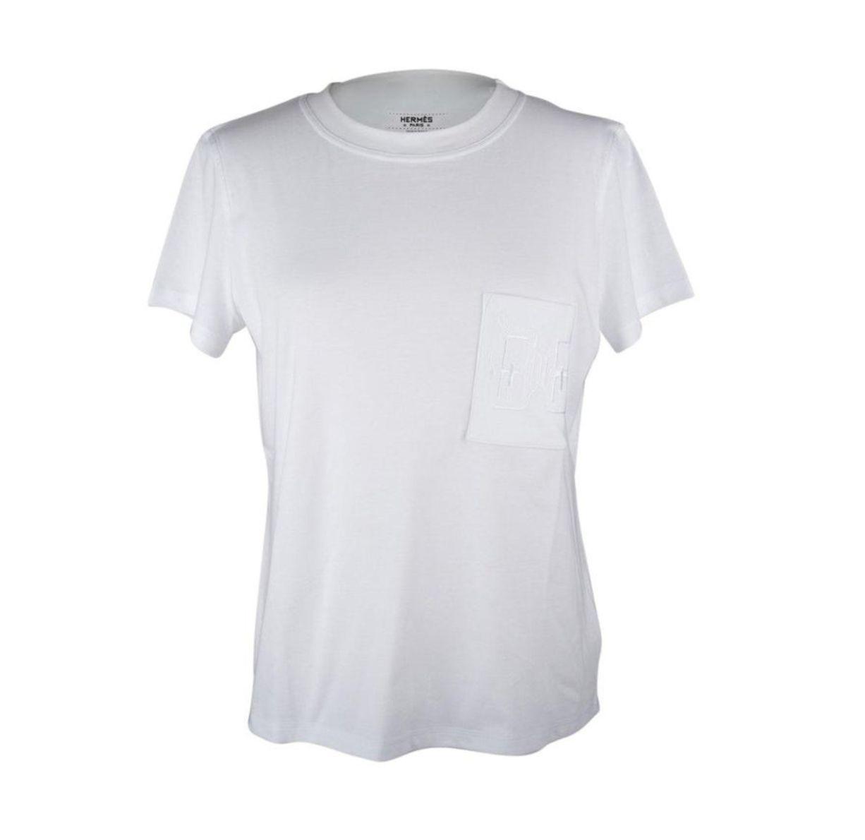 Hermes Vintage White Tshirt