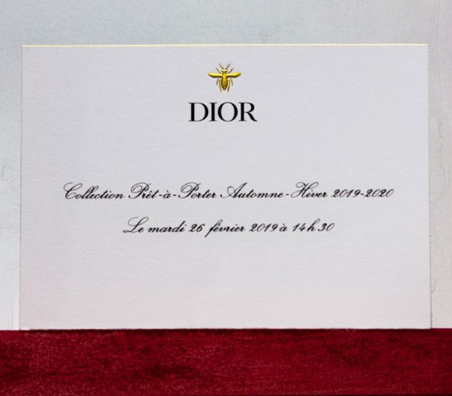 Prehliadka Dior AW 2019