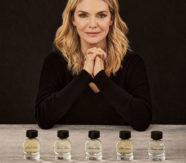Michelle Pfeiffer uvádza značku parfumov