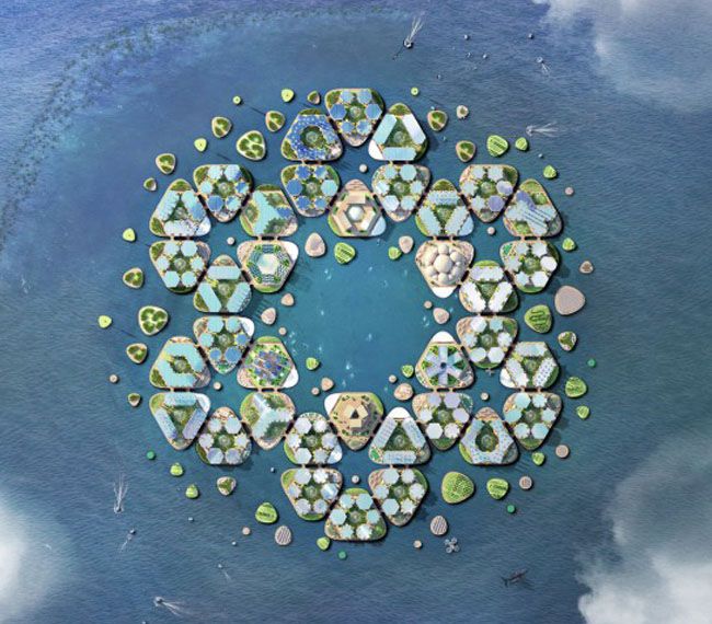 Architektúra budúcnosti: Plávajúce mesto