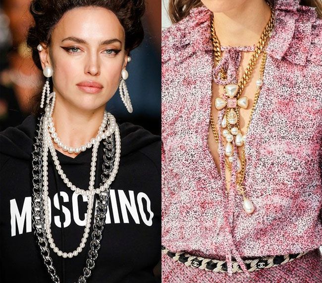 Šperkové trendy z týždňov módy