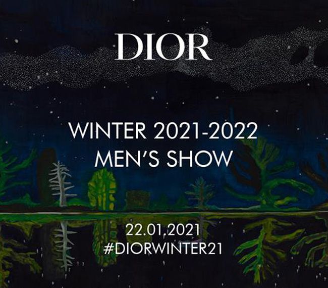 Sledujte pánsku prehliadku Dior Winter 21/22 naživo!