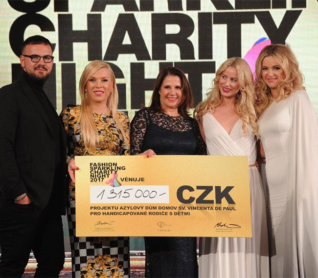 Fashion Sparkling Charity Night pomáha už aj v Česku