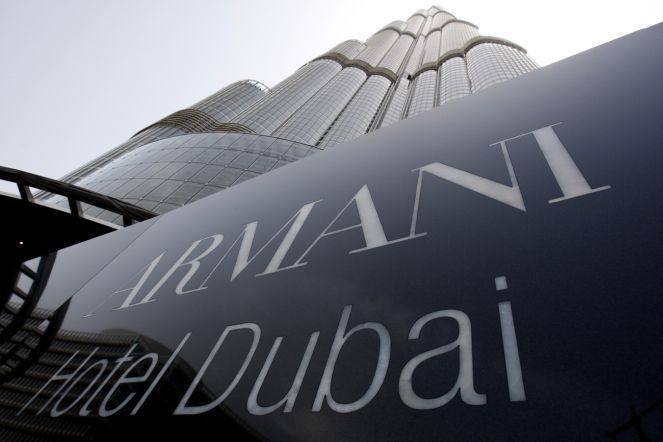 Najkrajšie hotely sveta - Armani Hotel Dubaj